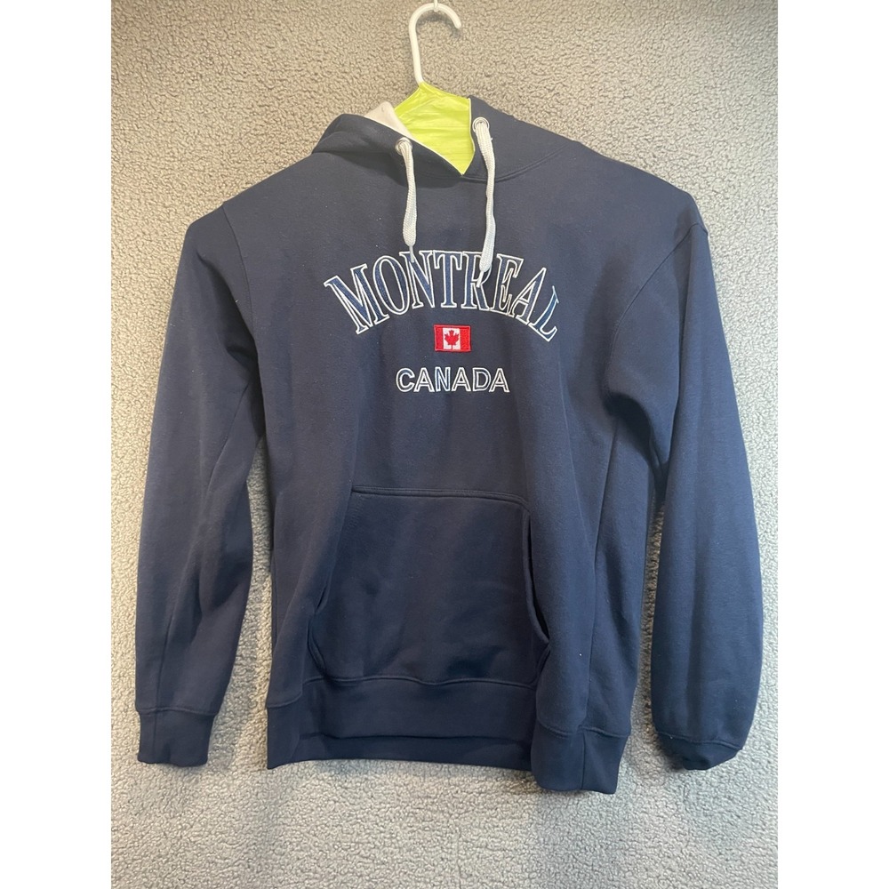 Montreal Canada MRJ Woman's Hoodie XL Blue